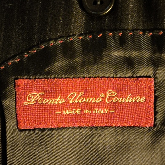 Italian Wool Suit Jacket 42 - Picture 4 of 4